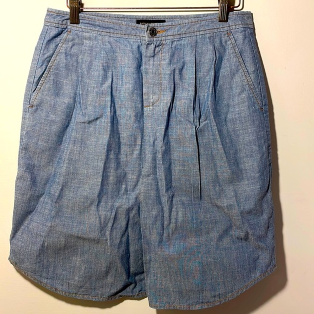 BANANA REPUBLIC Chambray Mini Skirt